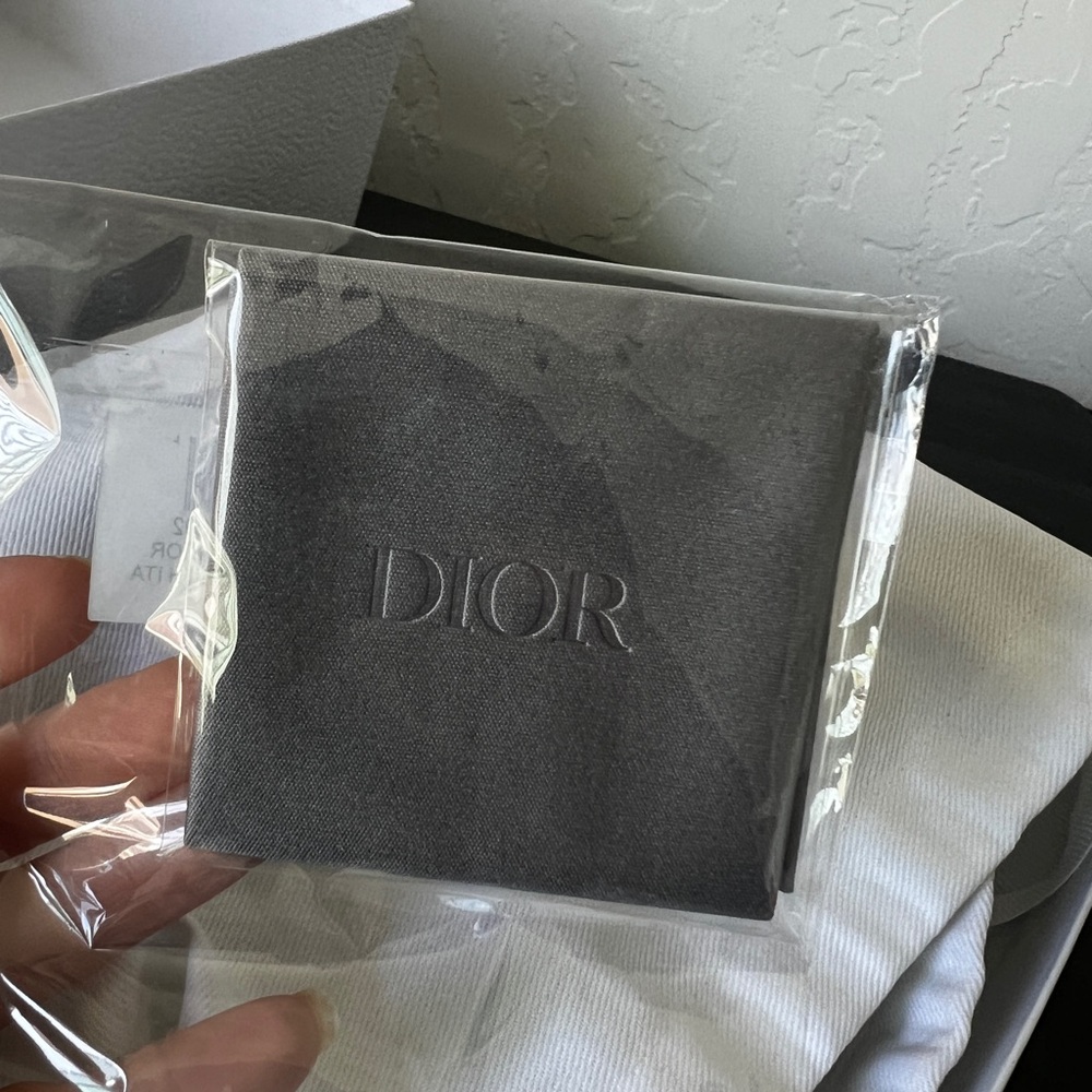Dior White Visor with Mirrored Shield - Picture 10 of 10